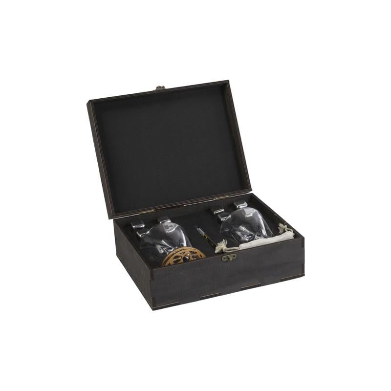 Подарочный набор для мужчин Moltis Relax Whisky Stones Quadro камней 8 шт. (MR-1004)