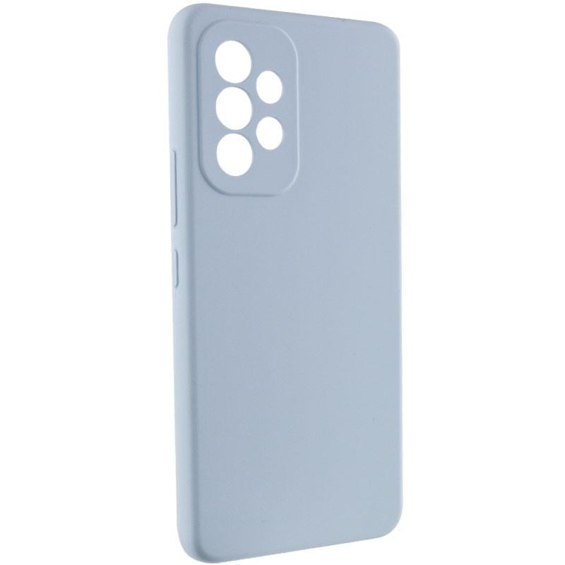 Противоударный Чехол Silicone Cover Lakshmi Full Camera (AAA) для Samsung Galaxy A33 5G Голубой / Sweet Blue - фото 2