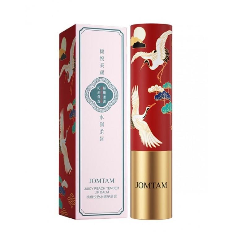 Бальзам для губ Jomtam Juicy Peach Tender Lip Balm с персиком увлажняющий 3,3 г - фото 1