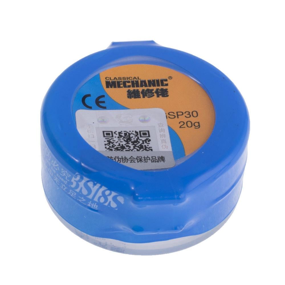 Паяльная паста Mechanic XGSP30 Sn63/Pb37 20 г (ART-14223)