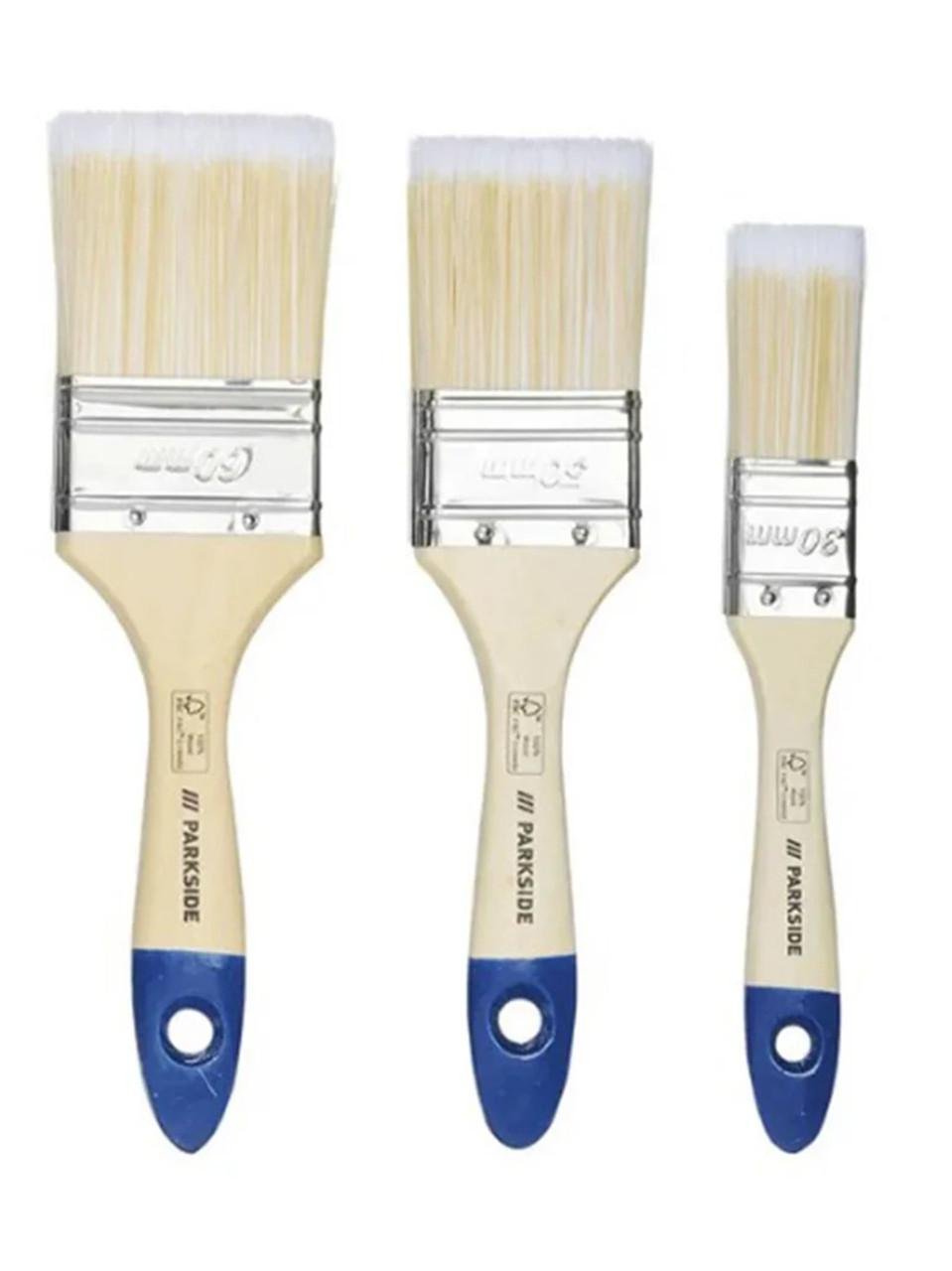 Набор малярных кистей PARKSIDE 30/50/60 мм 3 шт. (2814253207)