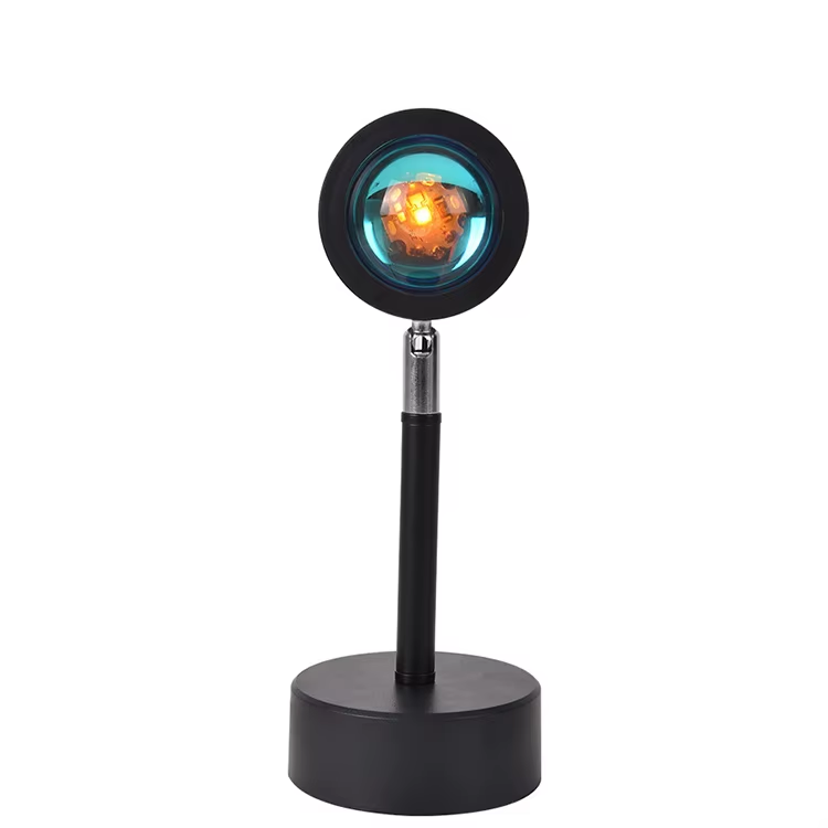 Лампа LED Захід сонця RGB з пультом Різнокольоровий (2479516899)