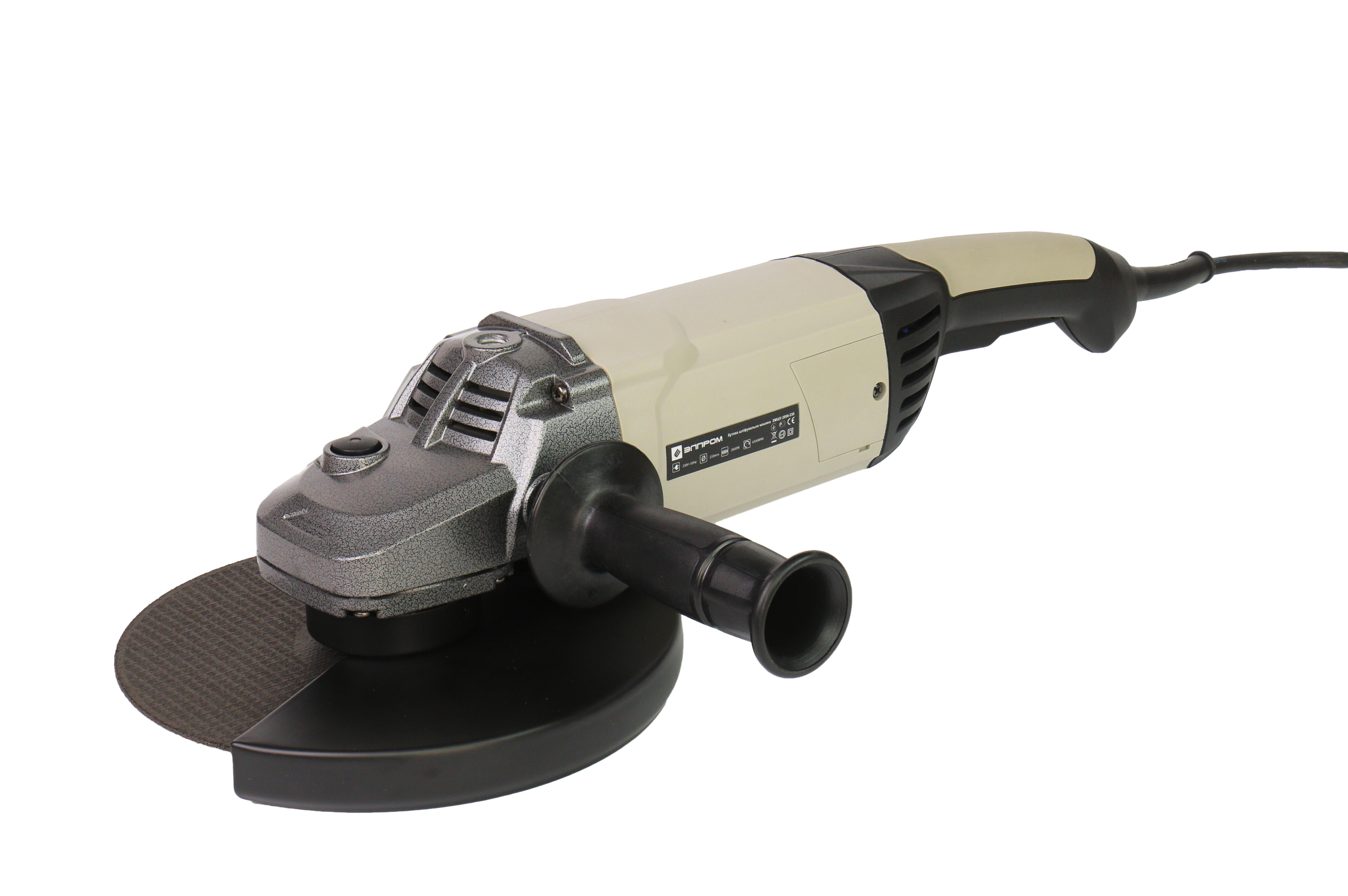 Шлифовальная машина угловая ELPROM ЭМШУ-2600-230 (212) Шлифовальная машина угловая ELPROM ЭМШУ-2600-230 (212)