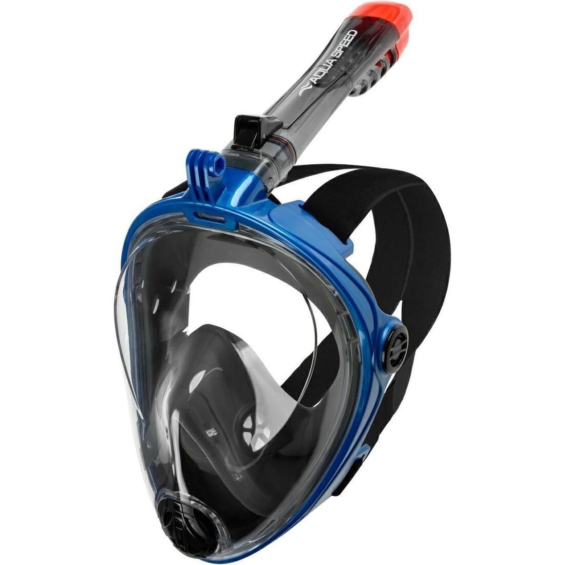 Маска для плавания полнолицевая Aqua Speed SPECTRA 2.0 S/M Сине-черный (247-10) Маска для плавания полнолицевая Aqua Speed SPECTRA 2.0 S/M Сине-черный (247-10)