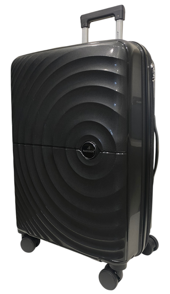 Чемодан средний Madisson Snowball 42203 полипропилен Черный