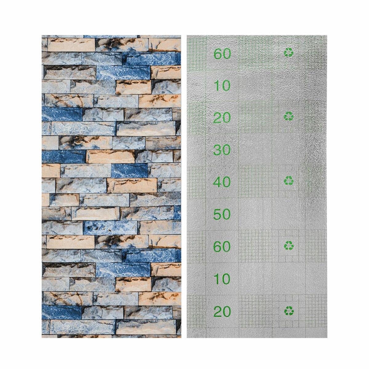 Обои самоклеящиеся катиринославский кирпич 2800х500х2мм Сине-желтый SW-00001785 - фото 4 Обои самоклеящиеся катиринославский кирпич 2800х500х2мм Сине-желтый SW-00001785 - фото 4