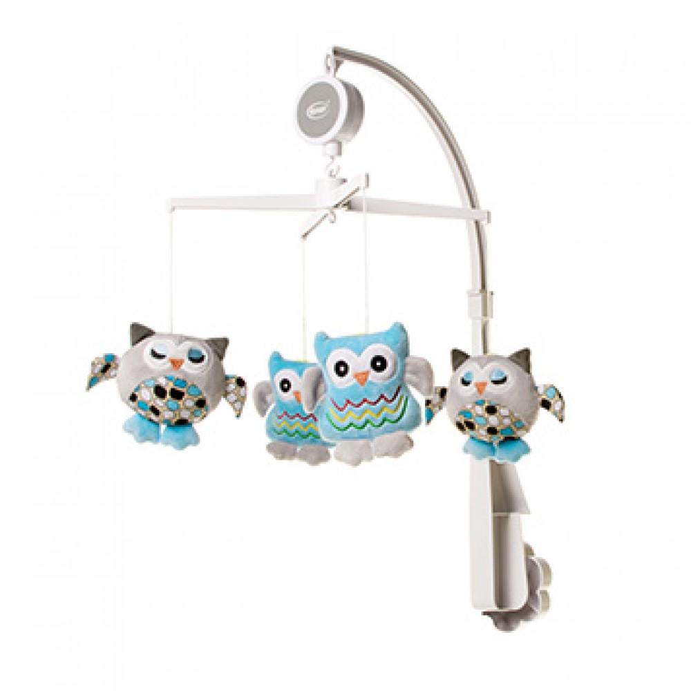 Игрушка для малышей Подвесная музыкальная на кроватку 4Baby BLUE (PH00116)