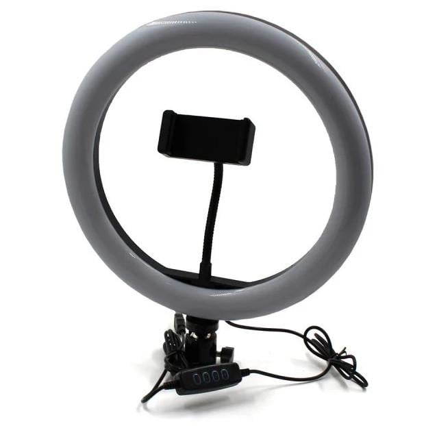 Лампа кільцева світлодіодна Ring Light 7305 USB 26 см (514064)