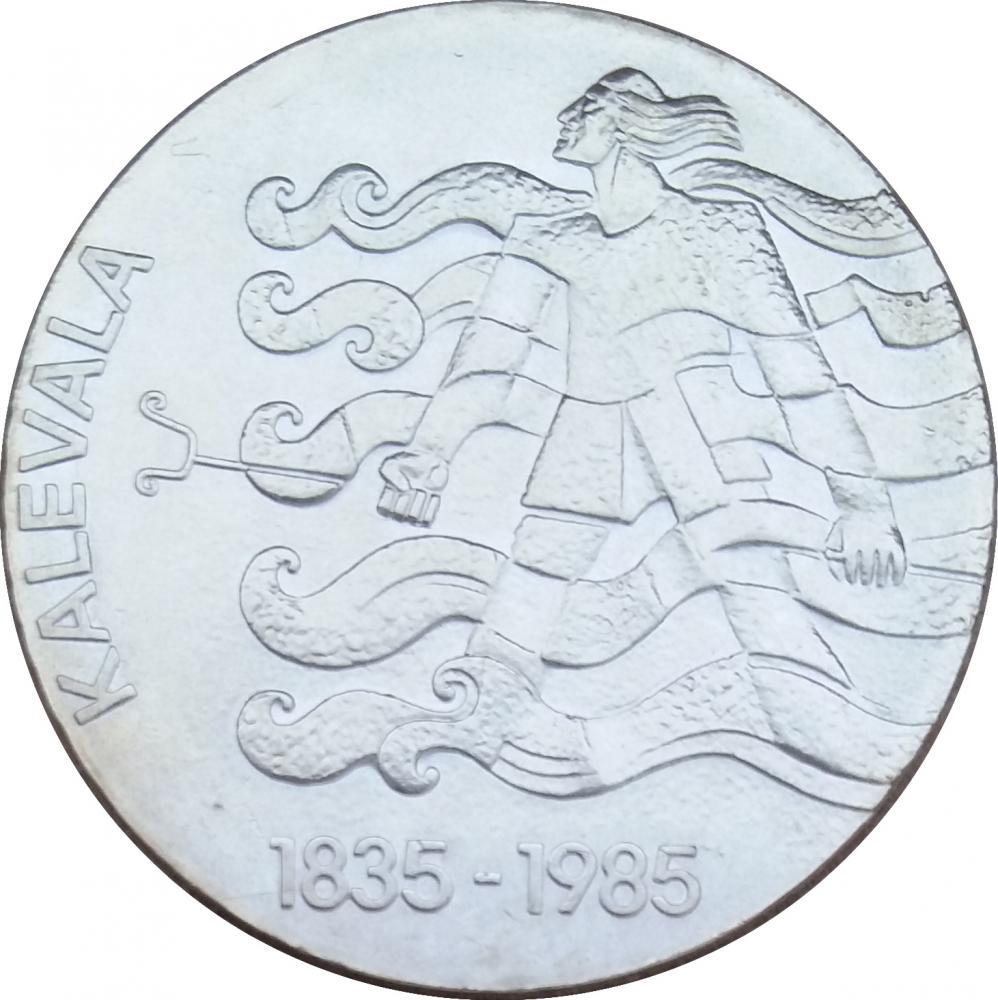 Коллекционная монета Финляндия 50 марок 1985 «Калевала» Серебро AU-UNC KM 62 (М09563)