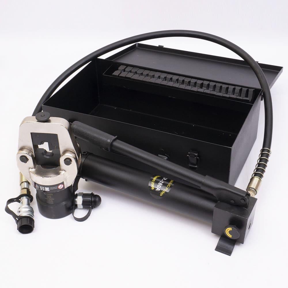 Інструмент гідравлічний для силових наконечників та гільз TAKEL FYQ-400 голова з насосом 16-400 мм2