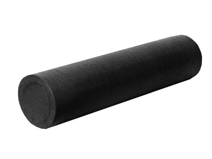 Масажний ролик гладкий PowerPlay 4021 Fitness Roller 60x15 см Чорний (60784)