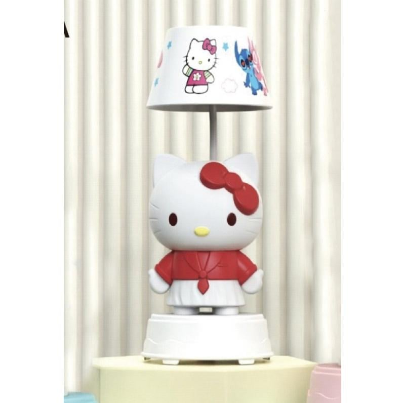 Лампа детская настольная с точилкой Китти 24,5х10 см Белый (278A)