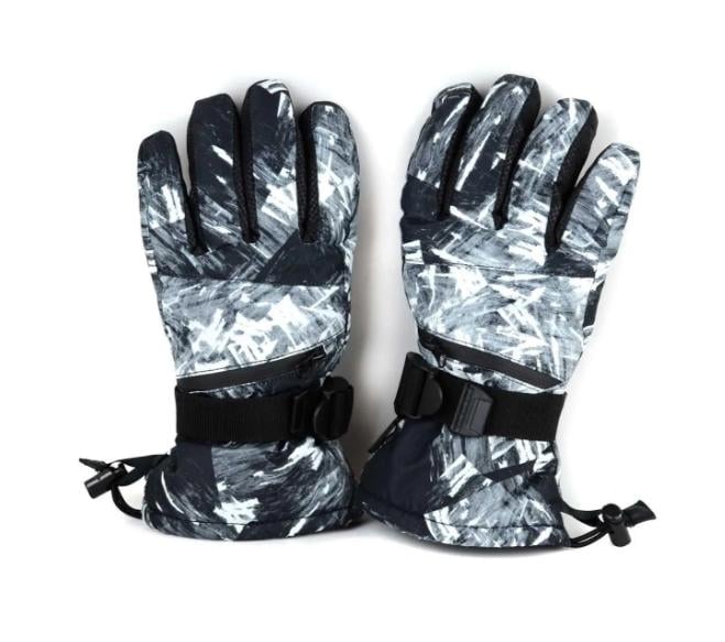 Спортивные перчатки унисекс с сенсорной вставкой и карманом S Серый (ЗП-1013-41)