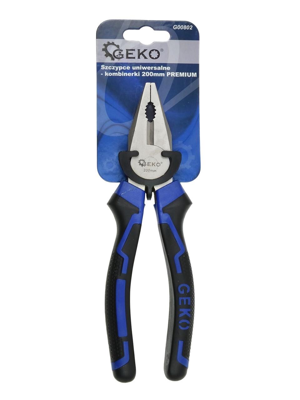 Плоскогубці GeKo premium 200 мм (G00802) - фото 4 Плоскогубці GeKo premium 200 мм (G00802) - фото 4