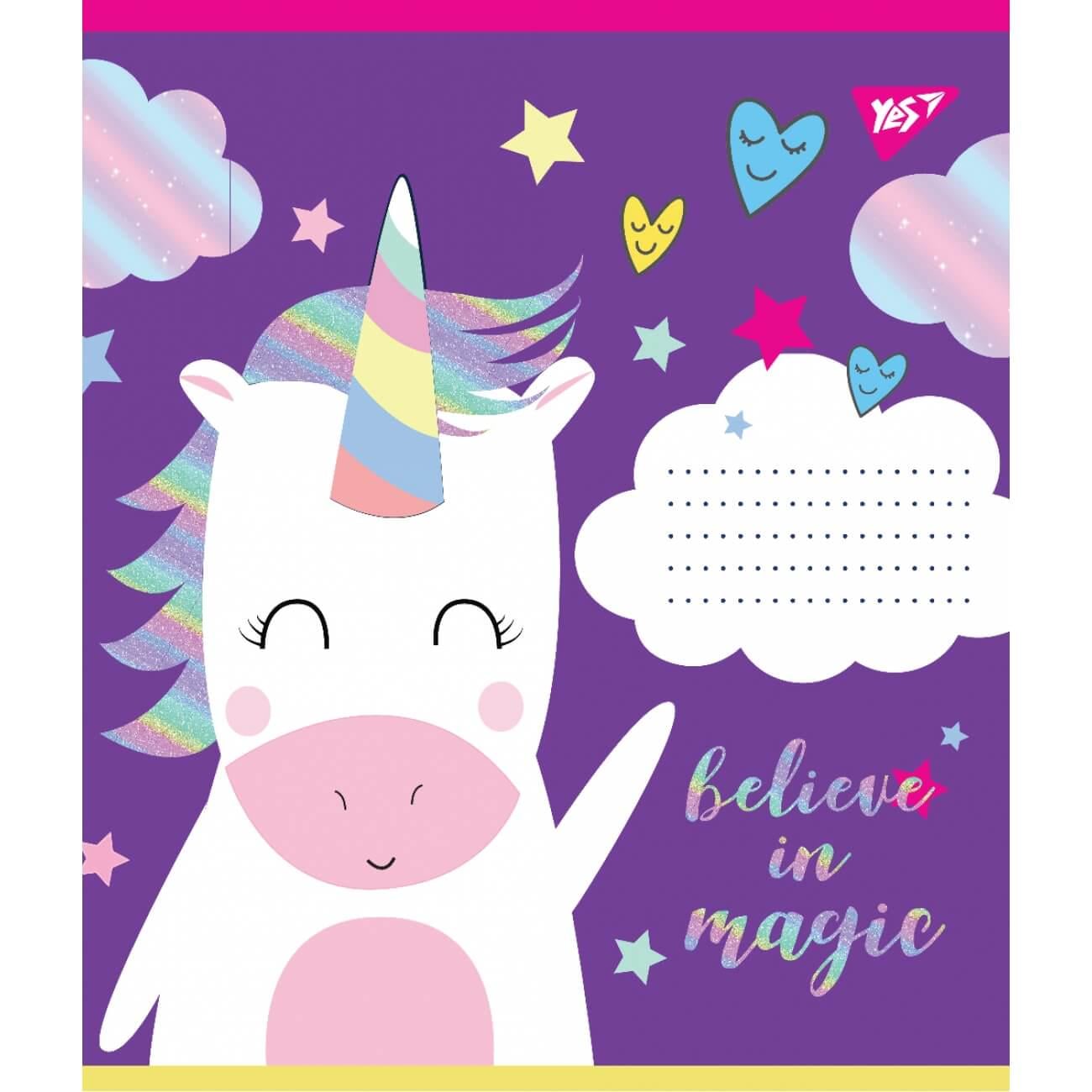 Набор школьных тетрадей YES Rainbow Day коса линия 12 л. 25 шт. (765373)