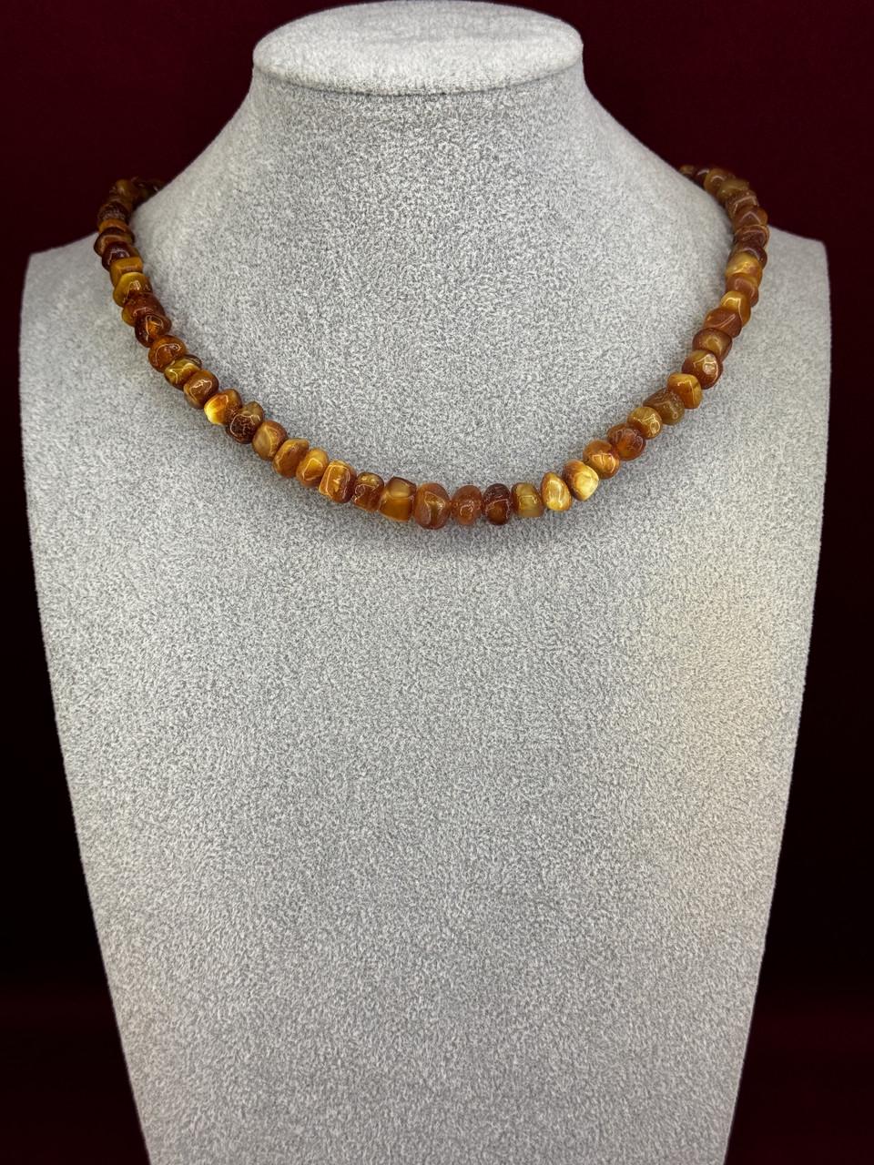 Бусы из янтаря лечебные 45 см (н-864)