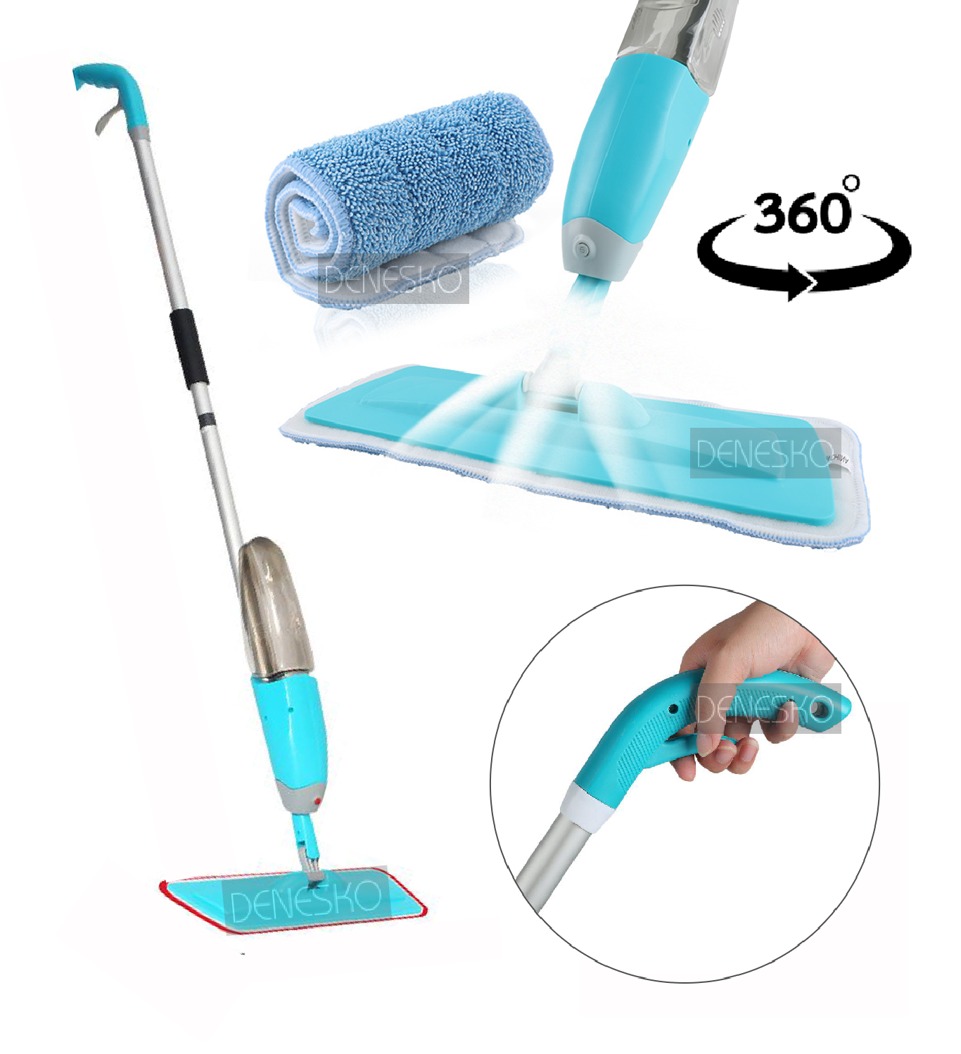 Швабра XPRO Spray Mop з розпилювачем - фото 2