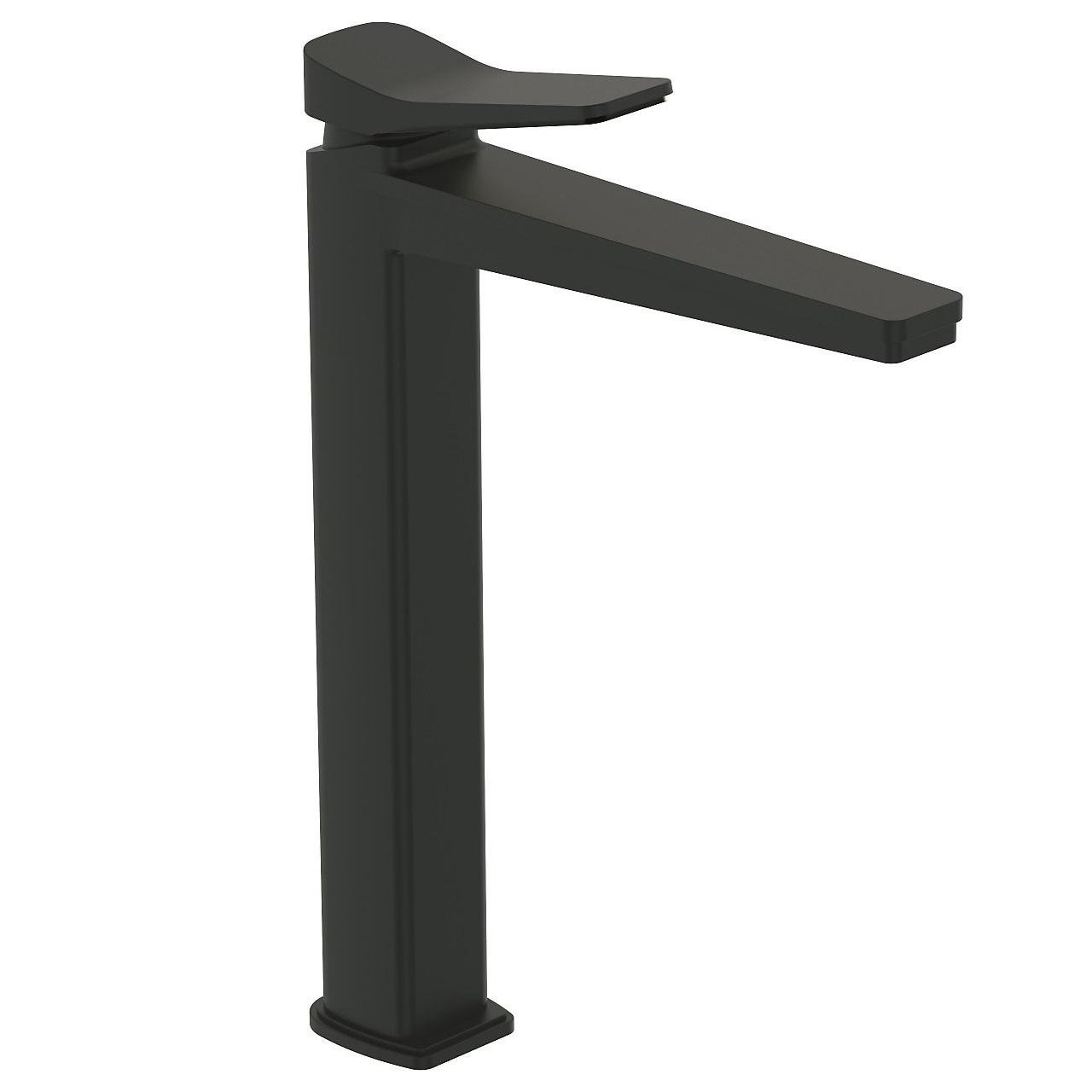 Смеситель для умывальника Devit UP 81X11120B высокий однорычажный Черный (167609)