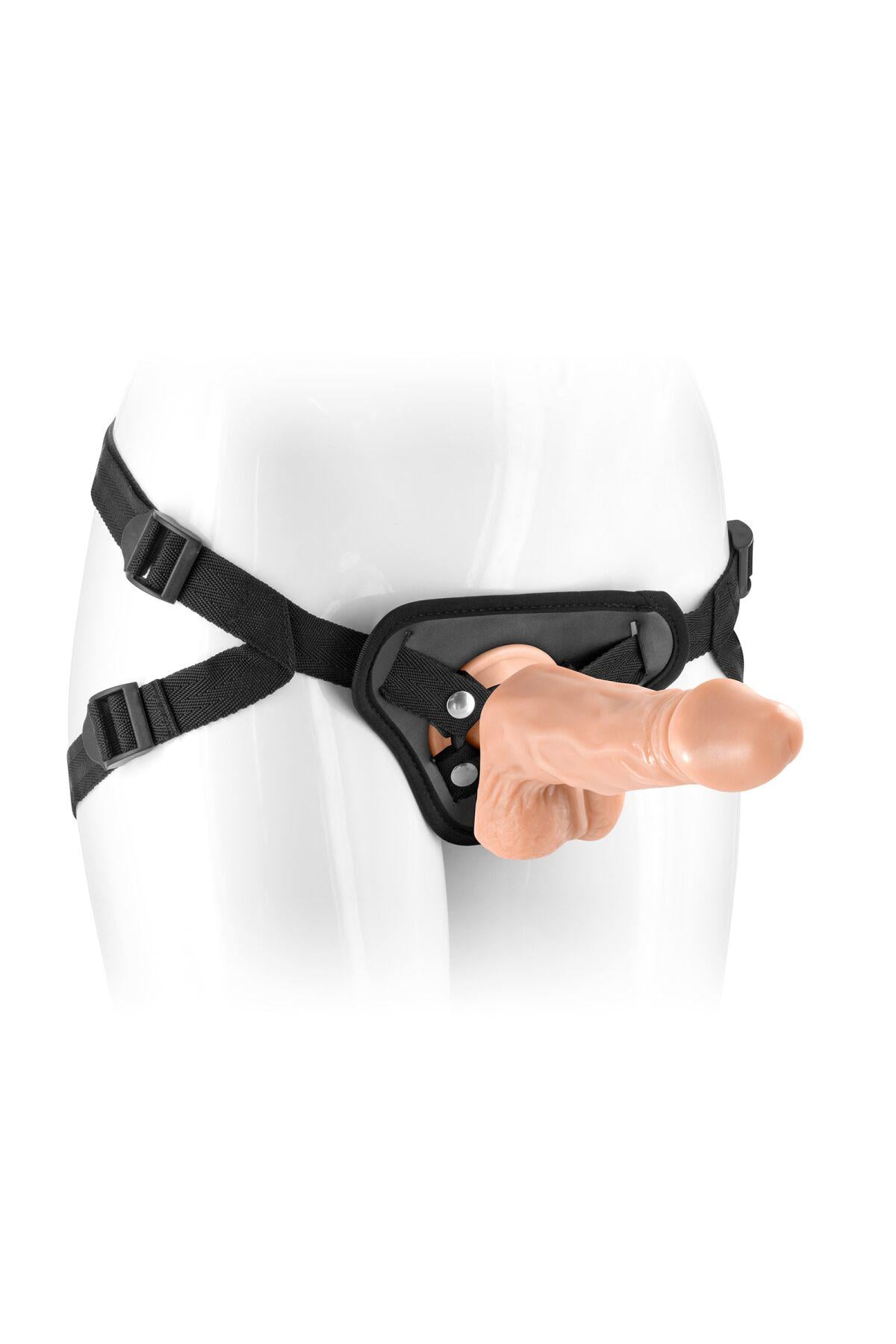 Страпон-трусики жіночий 2в1 Real Body Mike: 13 см діам. 3,8 см (SO7003)