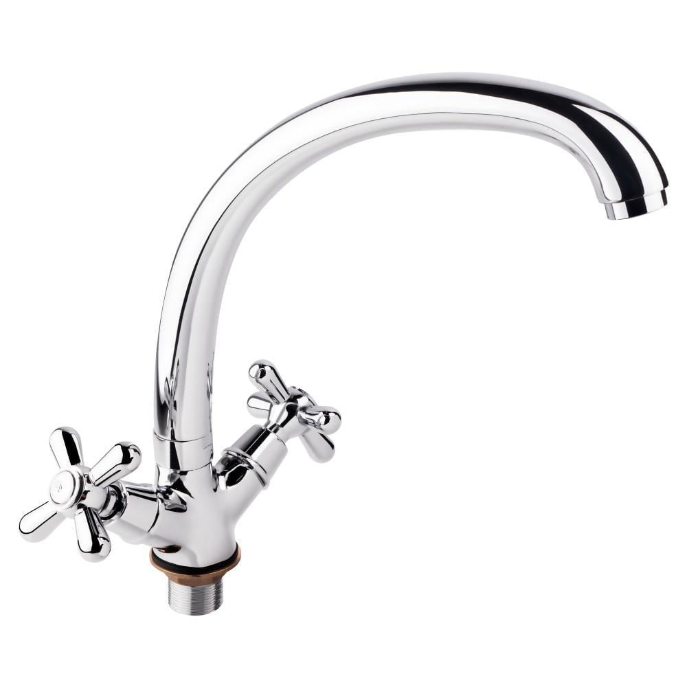 Смеситель для кухни Lidz Dominox 273F двухвентильный (LDDOM273FCRM35539)