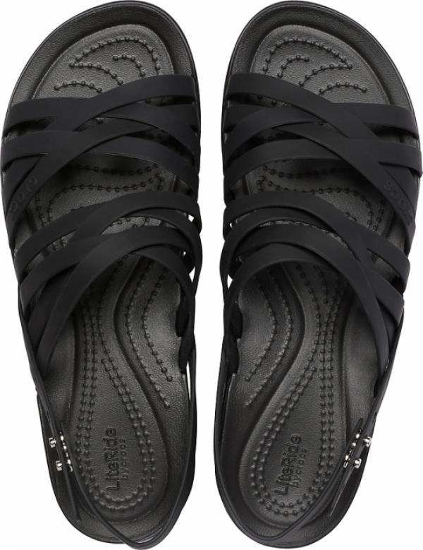 Босоножки Crocs Brooklyn Strappy р. W9/EUR 39-40 Black (13568781) - фото 6