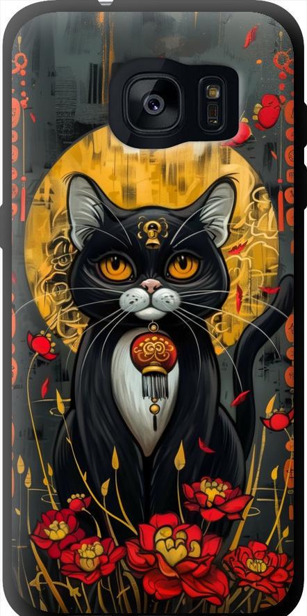 Чехол на Samsung Galaxy S7 Edge G935F China Cat (6134b-257-42517) Чехол на Samsung Galaxy S7 Edge G935F China Cat (6134b-257-42517)