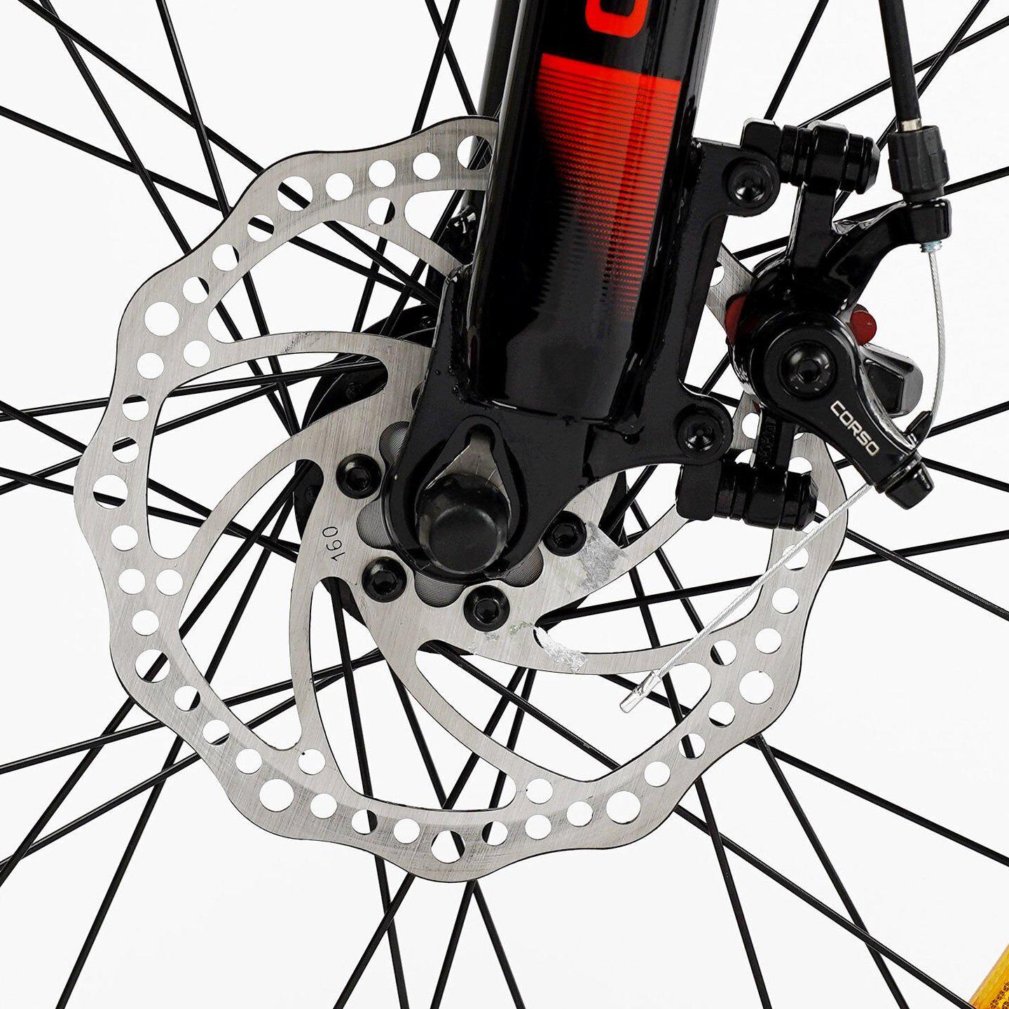 Велосипед горный подростковый Corso Patrol 24" Серый - фото 7