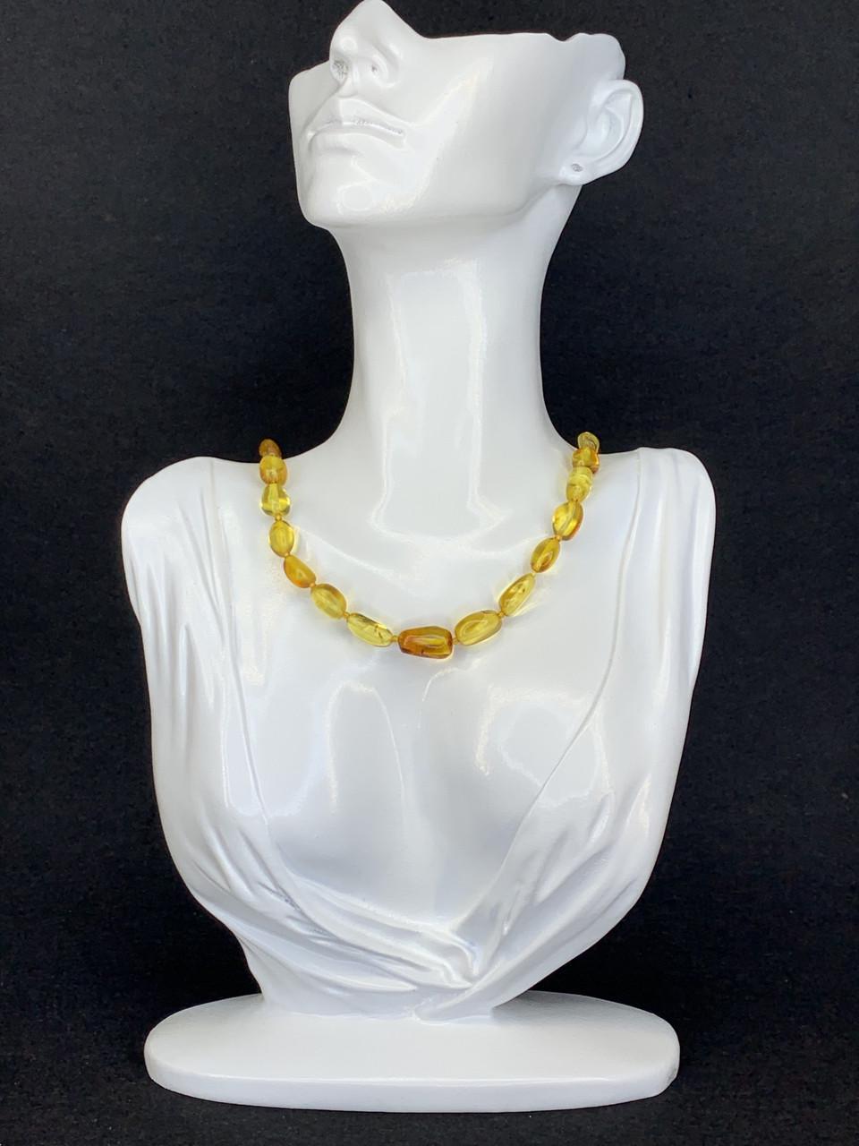 Ожерелье из янтаря лечебное 49 см (н-264) Ожерелье из янтаря лечебное 49 см (н-264)