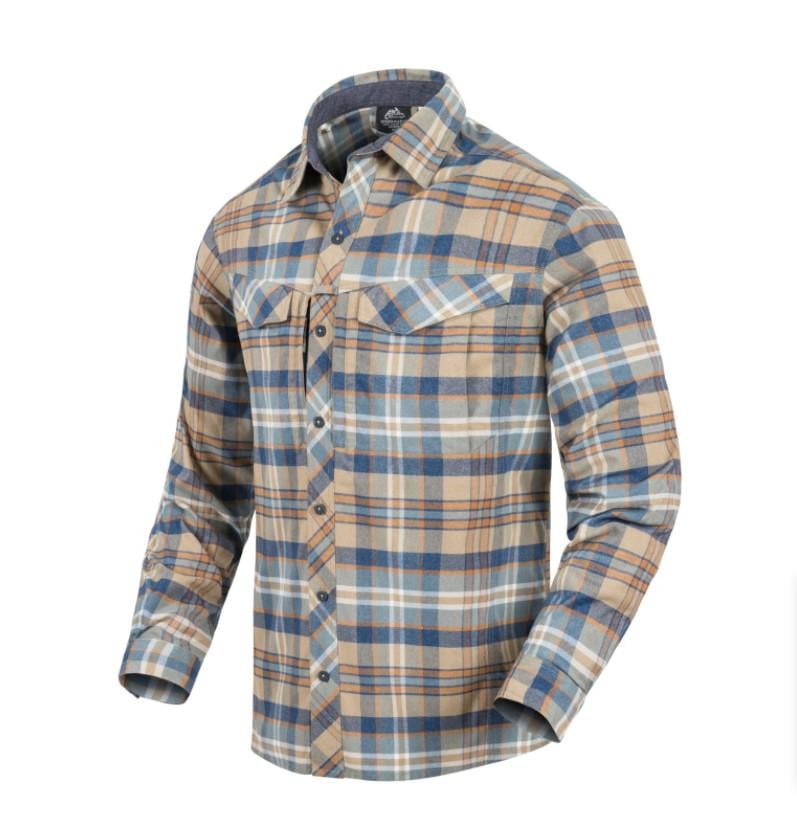 Рубашка Helikon-Tex Defender Mk2 Pilgrim Shirt S Girgen Plaid (59629756)