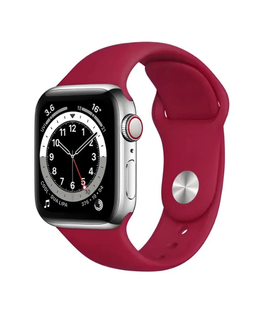 Ремінець CASE LAB Silicone Sport for Apple Watch 38/40/41 мм Rose Red (м00214) Ремінець CASE LAB Silicone Sport for Apple Watch 38/40/41 мм Rose Red (м00214)