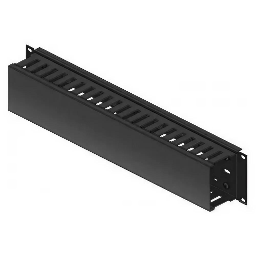 Кабельный органайзер Conteg 1U 40x60 мм RAL 9005 (DP-VP-K05)