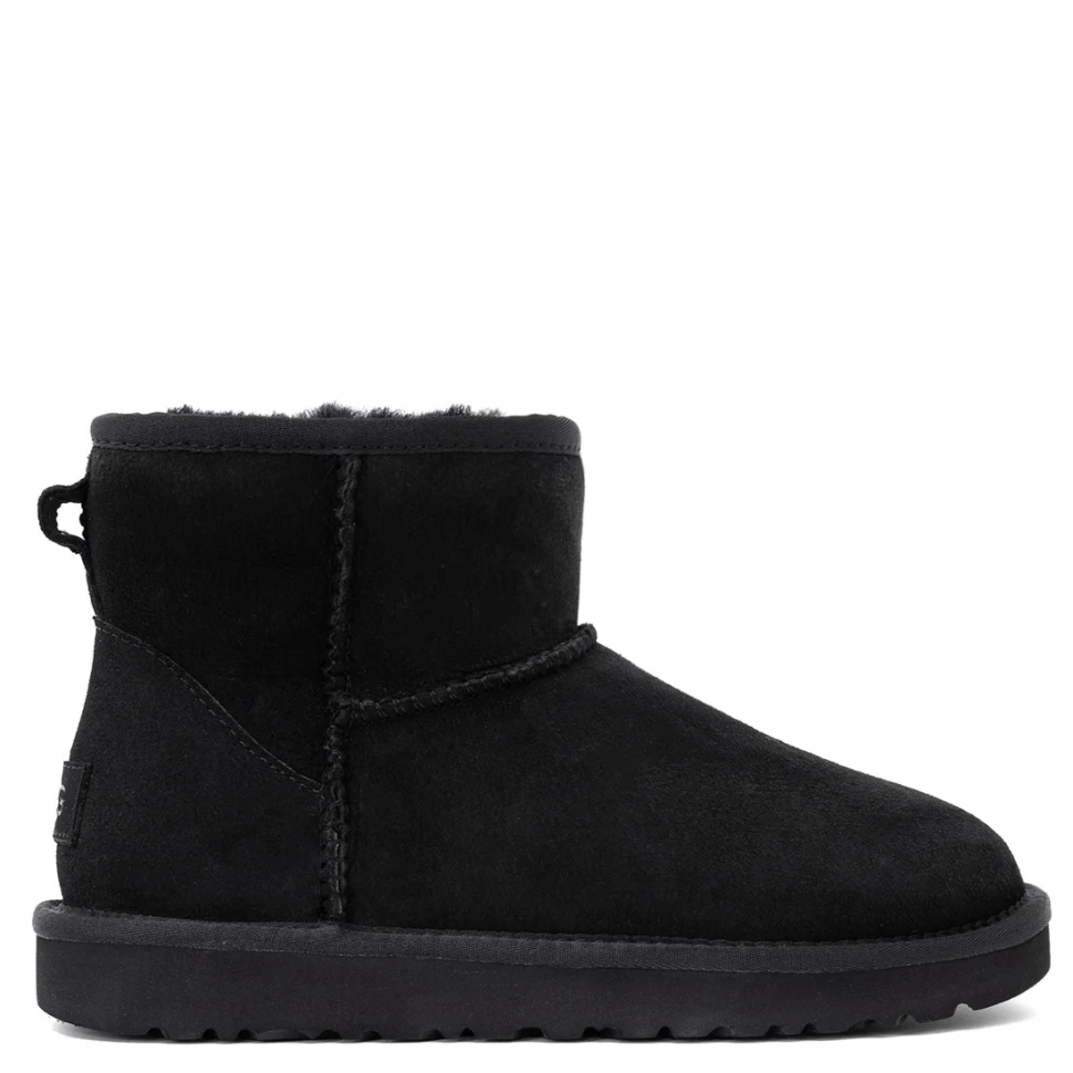 Уги жіночі UGG Australia Classic Mini Suede р. 39 Чорний (6937)
