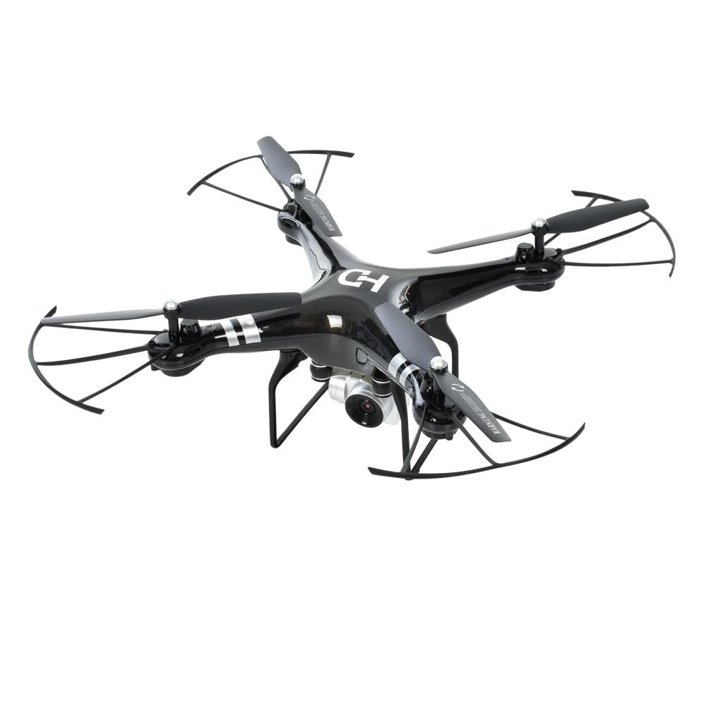 Квадрокоптер CK-23 с камерой 720p Wi-Fi FPV 2.4GHz 6-осевой гироскоп LED-подсветка 27 см Черный (35093333)