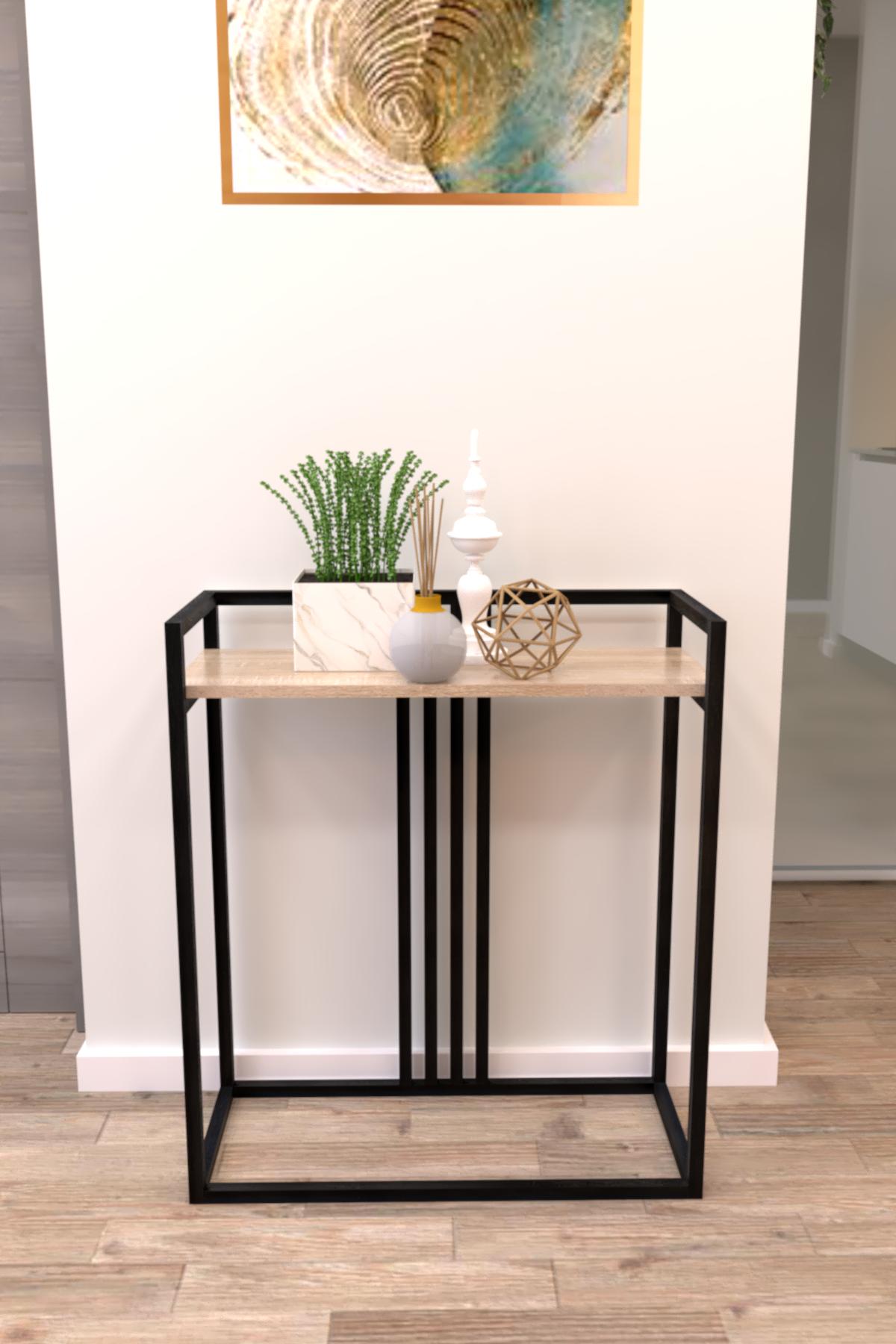 Консоль EcoLoft Эльвера DSP-1283-6 в стиле лофт Дуб Сонома (29879372) Консоль EcoLoft Эльвера DSP-1283-6 в стиле лофт Дуб Сонома (29879372)