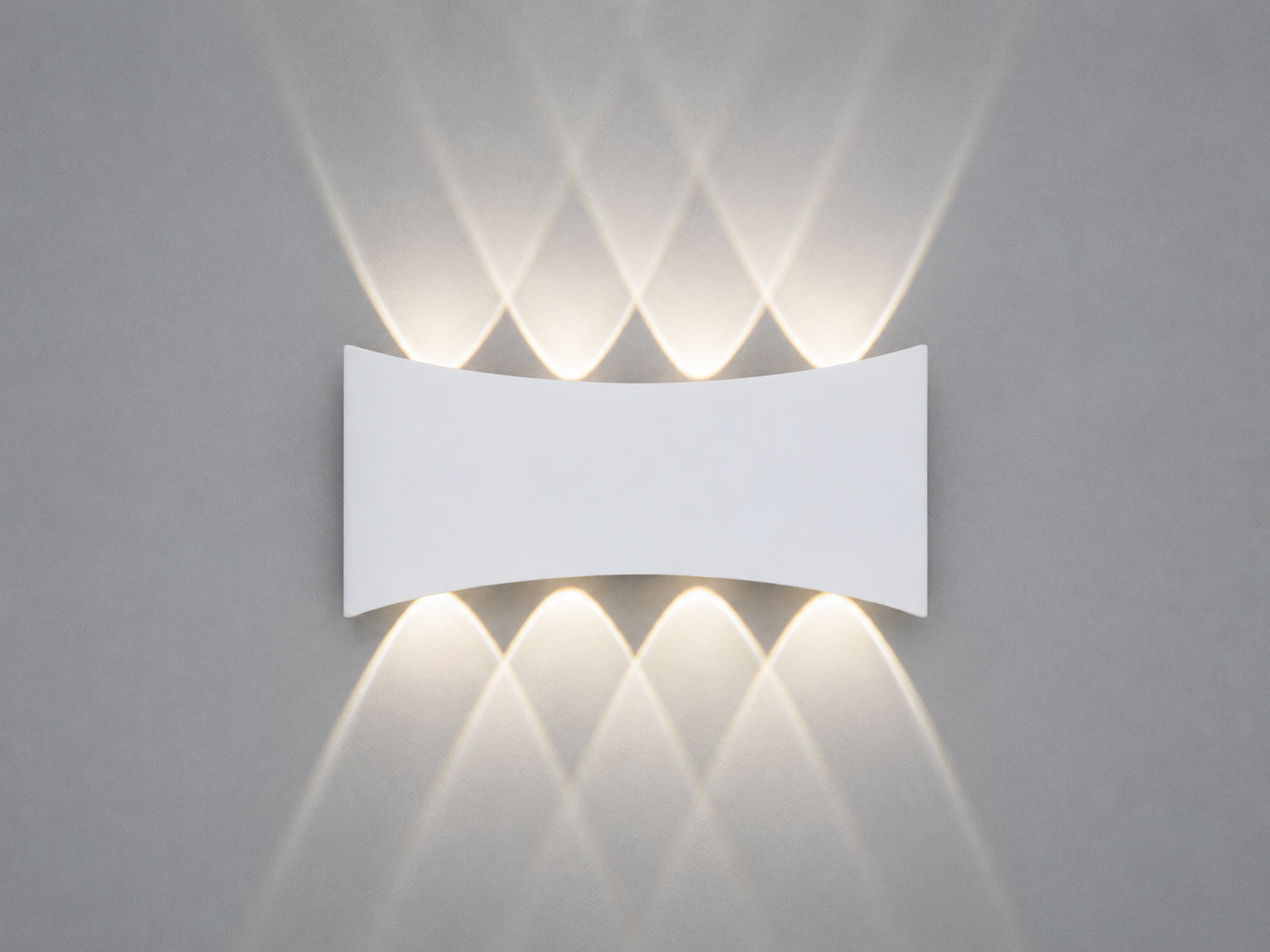 Світильник фасадний LED Diasha 8W 8 променів Білий (DFB-2325-8A WH) Світильник фасадний LED Diasha 8W 8 променів Білий (DFB-2325-8A WH)