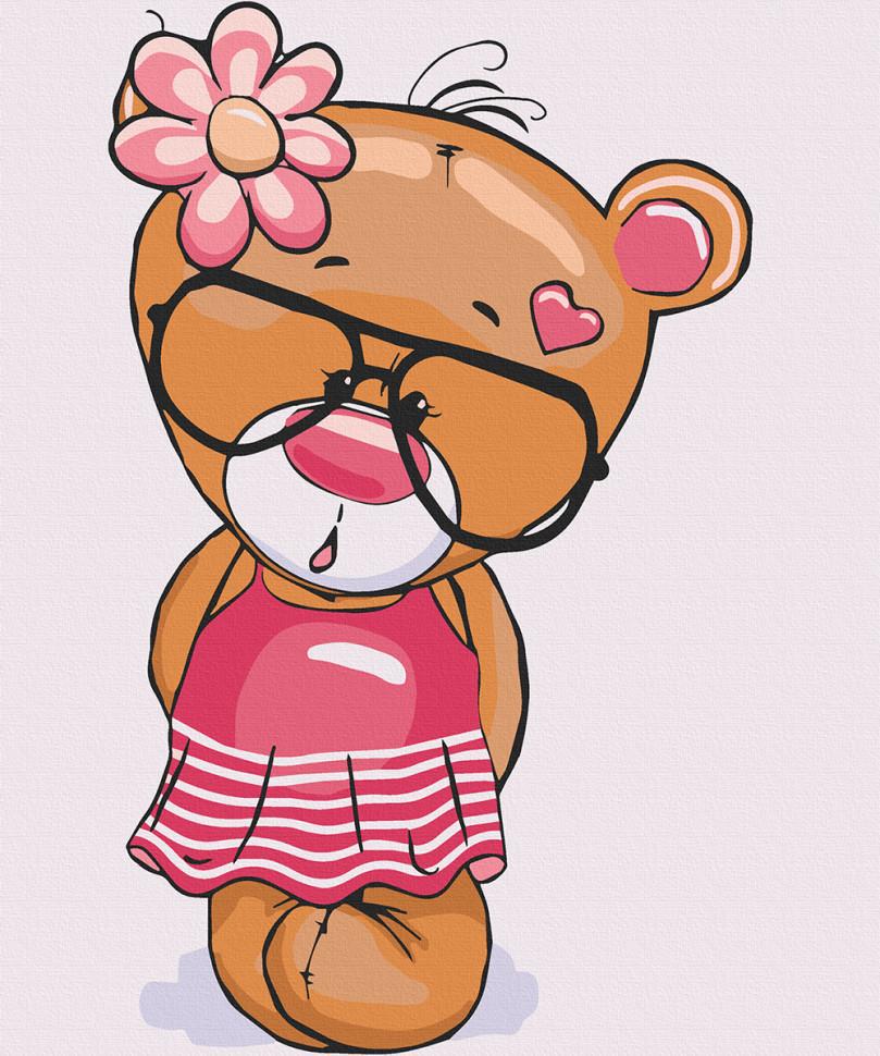 Картина по номерам Art Craft "Медвежонок Роузи" 25х30 см (15528-AC)