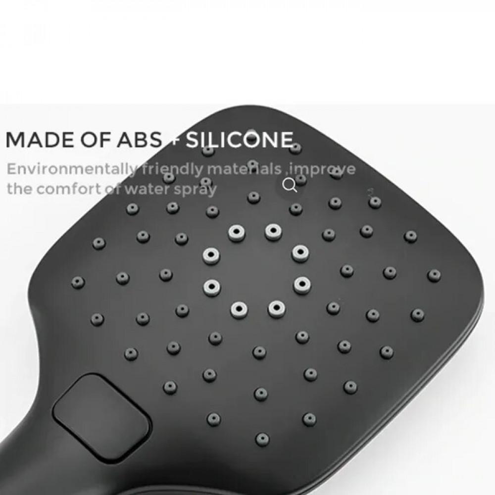 Змішувач на борт ванни Gappo G1117-6 на три отвори Чорний (115052) - фото 5