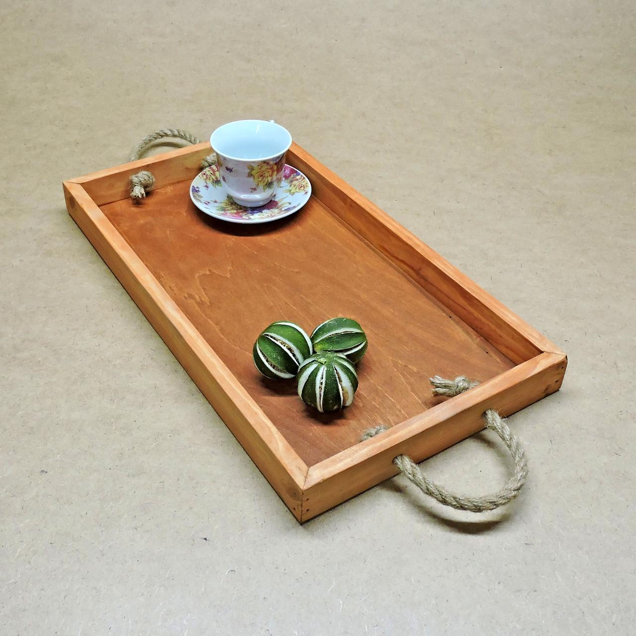 Поднос деревянный Шарлеруа 50х27 см Шафран (ПДС-5027405)