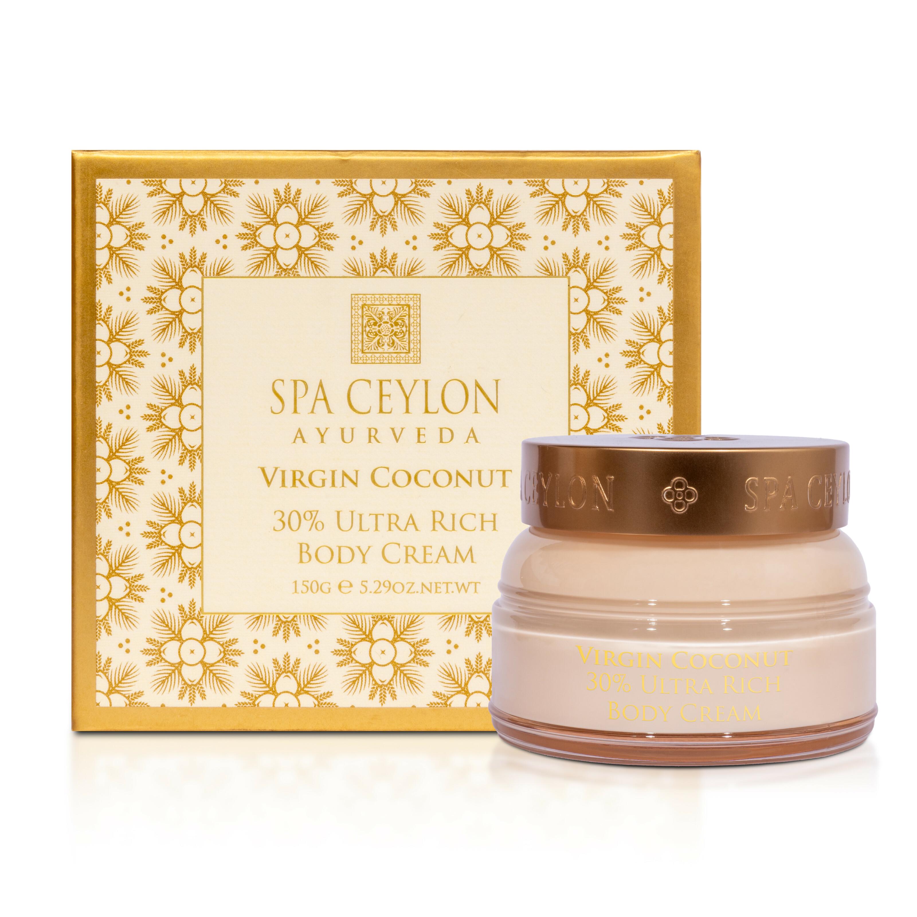 Крем для тела 30% SPA CEYLON Королевский кокос
