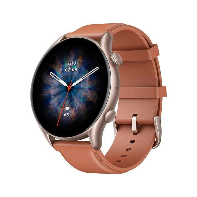 Смарт-часы Amazfit GTR 3 Pro Leather Brown Смарт-часы Amazfit GTR 3 Pro Leather Brown