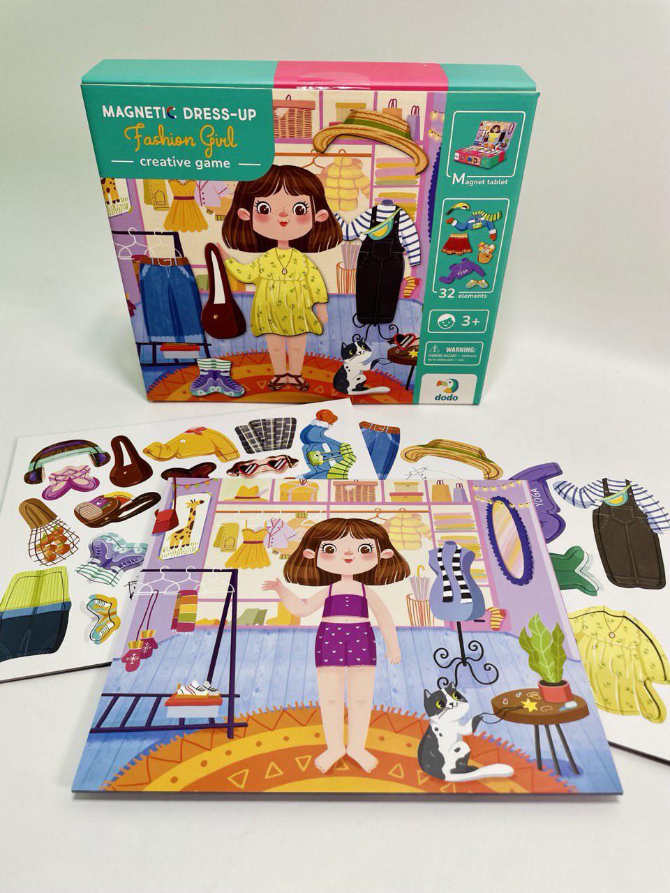 Игра магнитная Dodo Модница (2426051608) Игра магнитная Dodo Модница (2426051608)