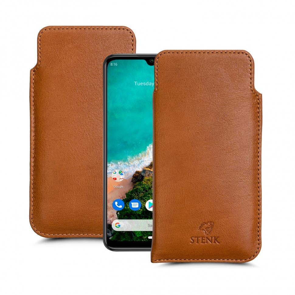 Футляр Stenk Elegance для Xiaomi Mi A3 Camel (63466)