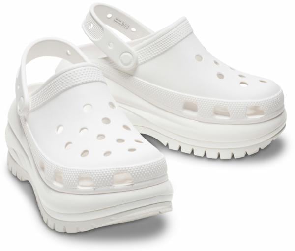 Сабо Crocs Mega Crush на платформе р. 39-40 White (14439259)