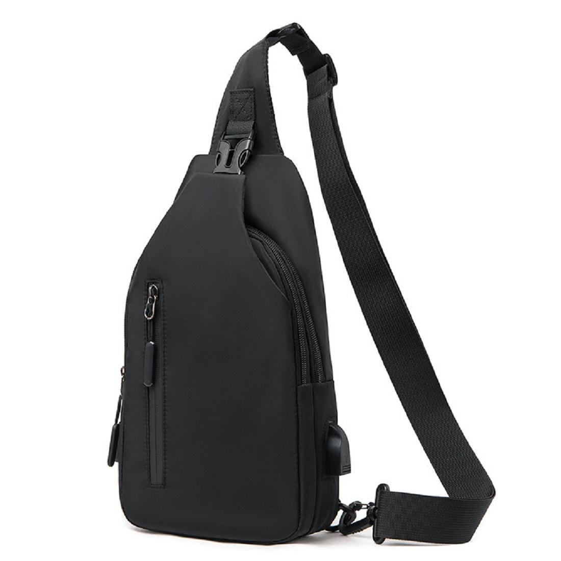Мужская сумка через плечо Royal Bag ATN02-T-S2058A Черный (6304)