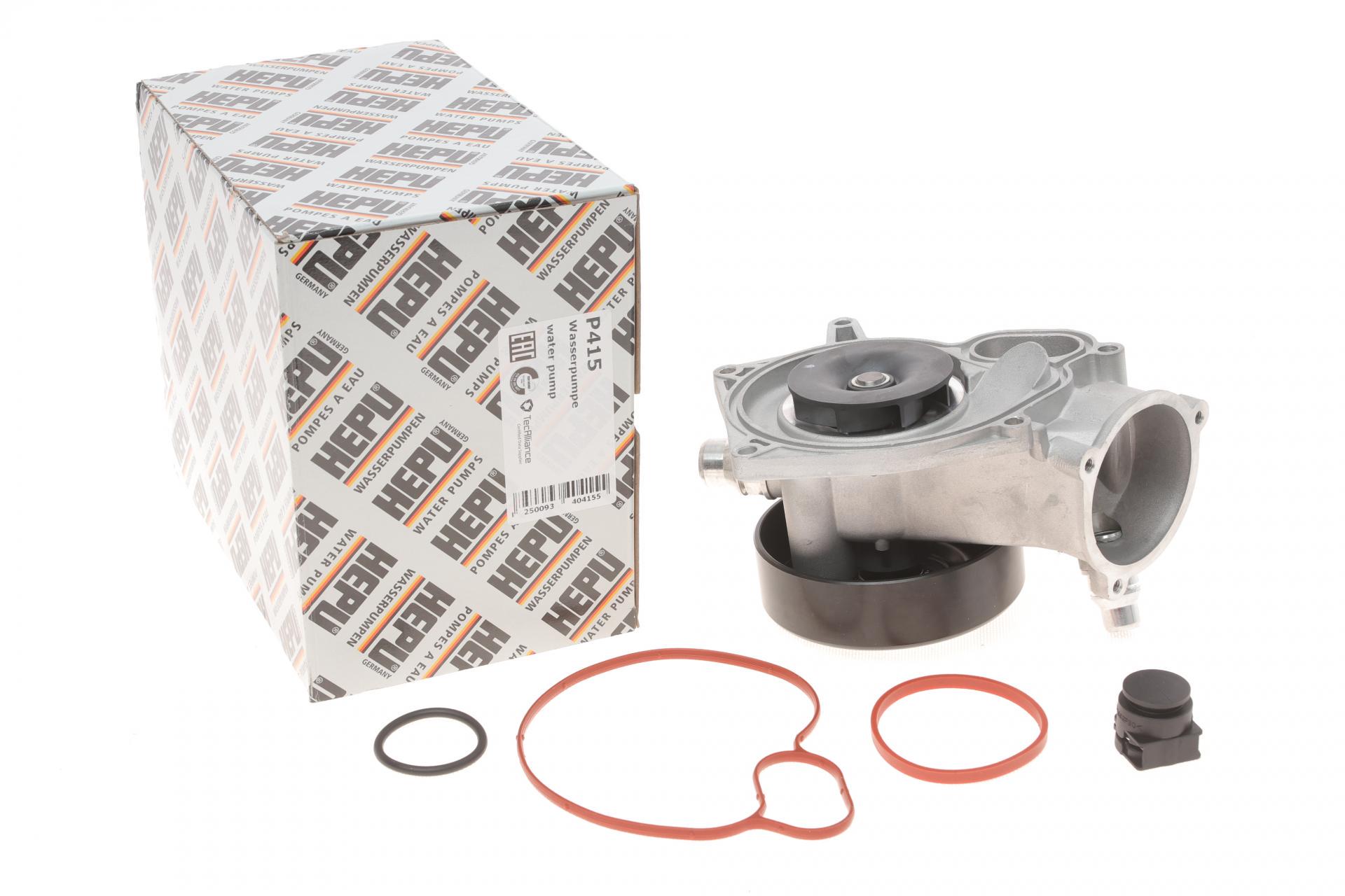 Водяная помпа Hepu BMW 5 F10/7 F01/F02/F03/F04/X5 E70/X6 E72/E72 07-. N63 B44 A/N63 B44 B (P415)