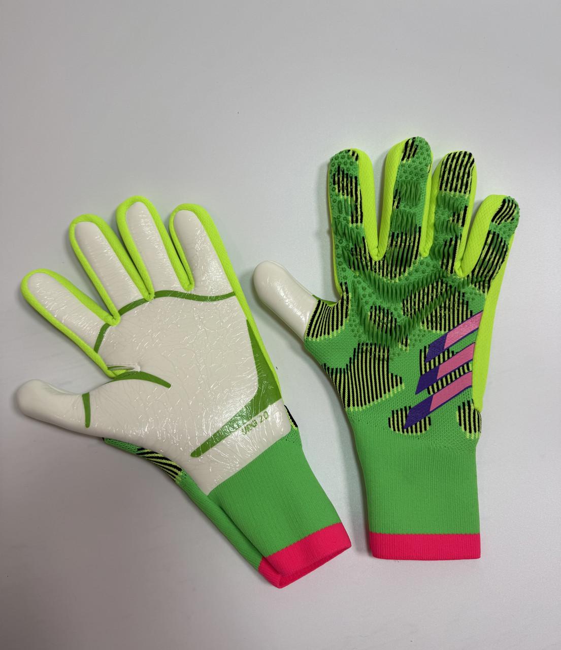 Рукавиці воротарські Predator р. 6 Салатовий Рукавиці воротарські Predator р. 6 Салатовий