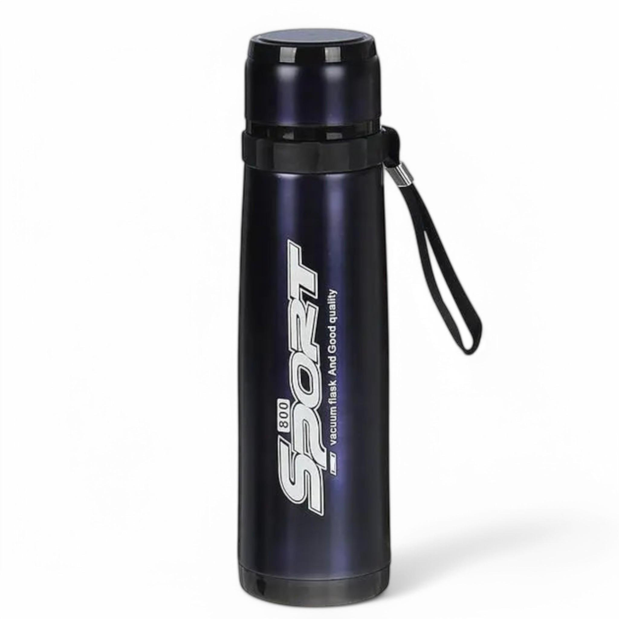 Термос спортивный UKC T67 с поилкой нержавеющая сталь 800 мл Blue (Т_Т67Blue)