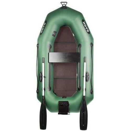Надувний човен Bark B-210KND ПВХ 1-о місний гребний з транцем суцільне дно