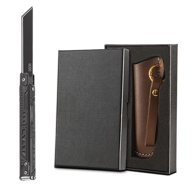 Нож охотничий с чехлом 185 мм Черный (730/3к)