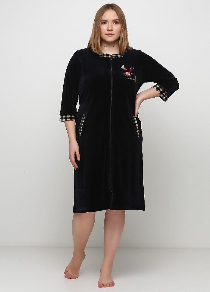 Халат Wild Love XL темно-Синий (20999)